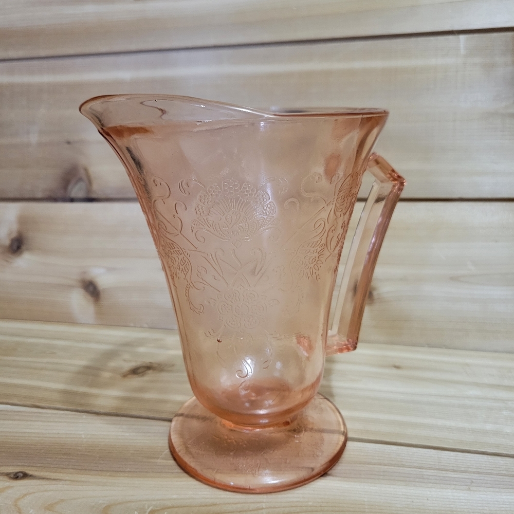 Pink Cherry Blossom Depression glass